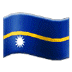 🇳🇷 flag: Nauru display on Samsung